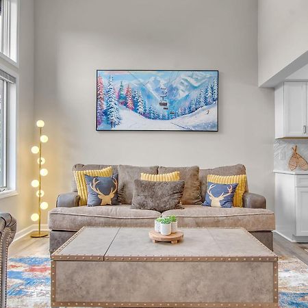 Family Townhouse With Fireplace Ellicottville Bagian luar foto