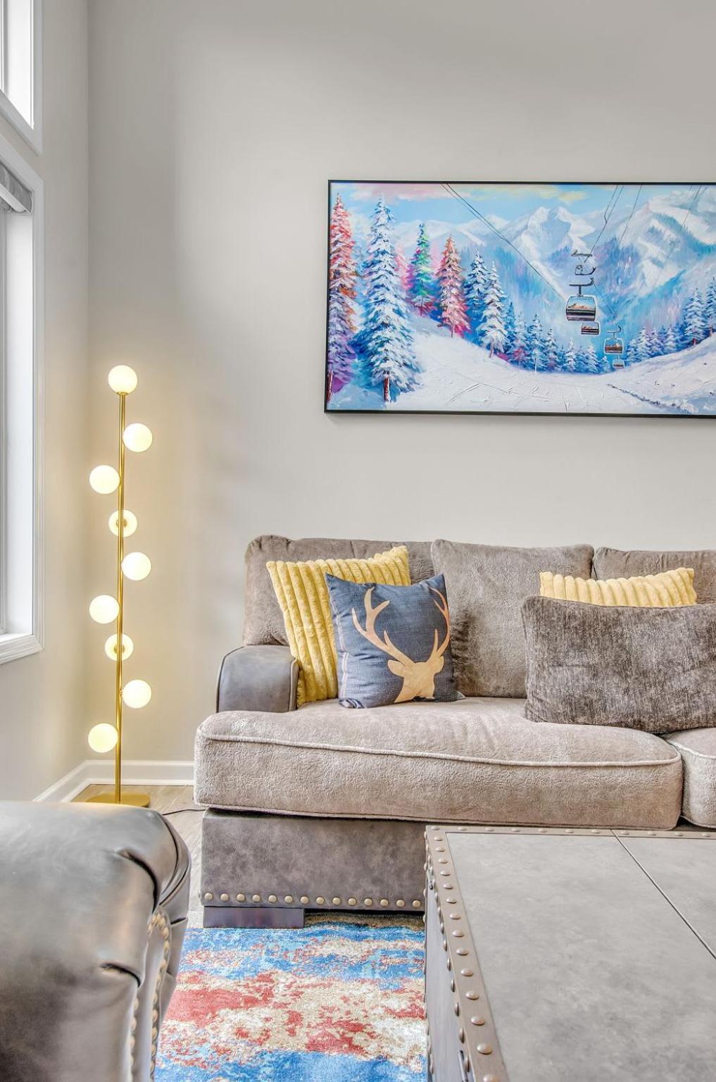 Family Townhouse With Fireplace Ellicottville Bagian luar foto