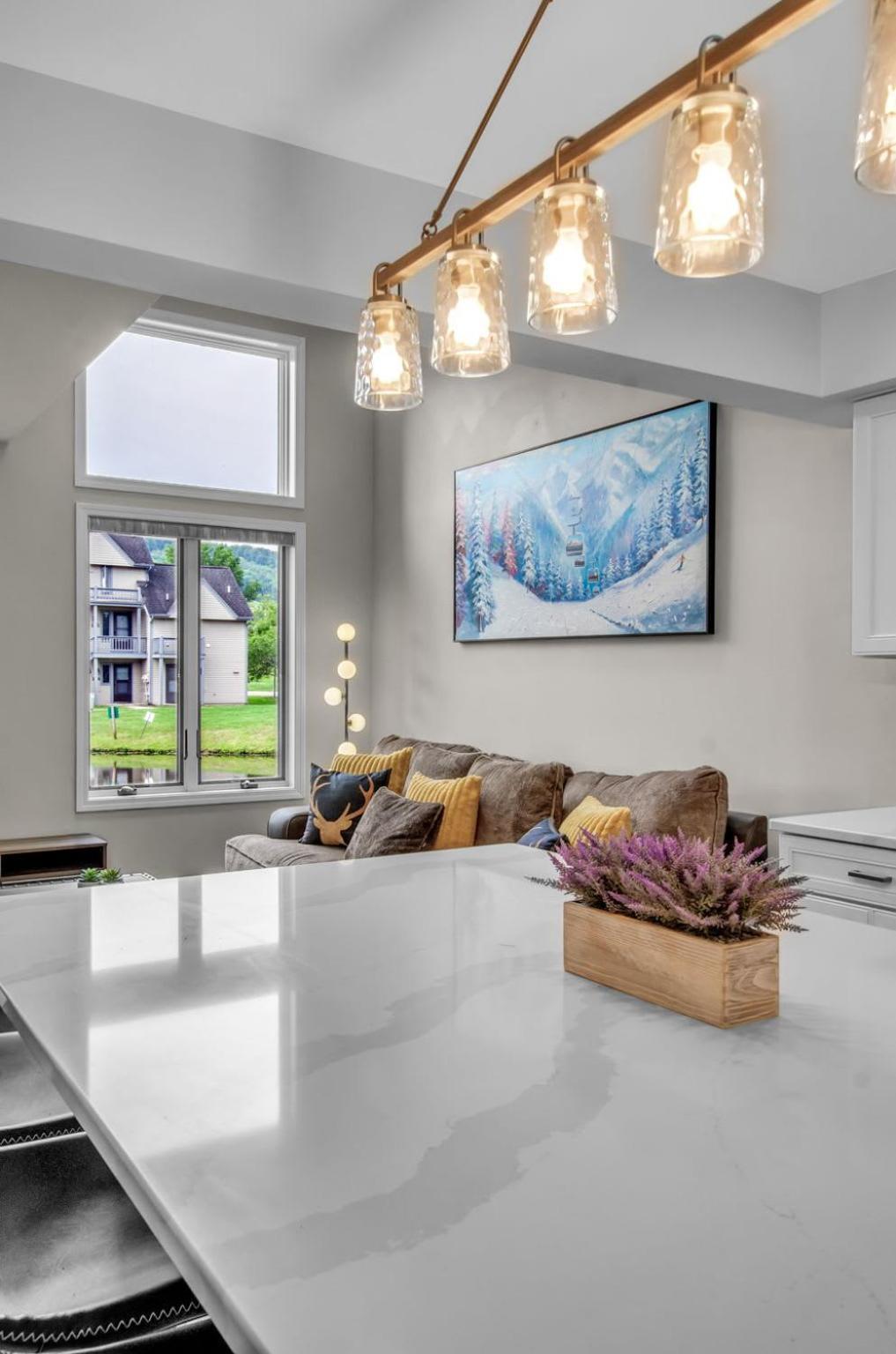 Family Townhouse With Fireplace Ellicottville Bagian luar foto